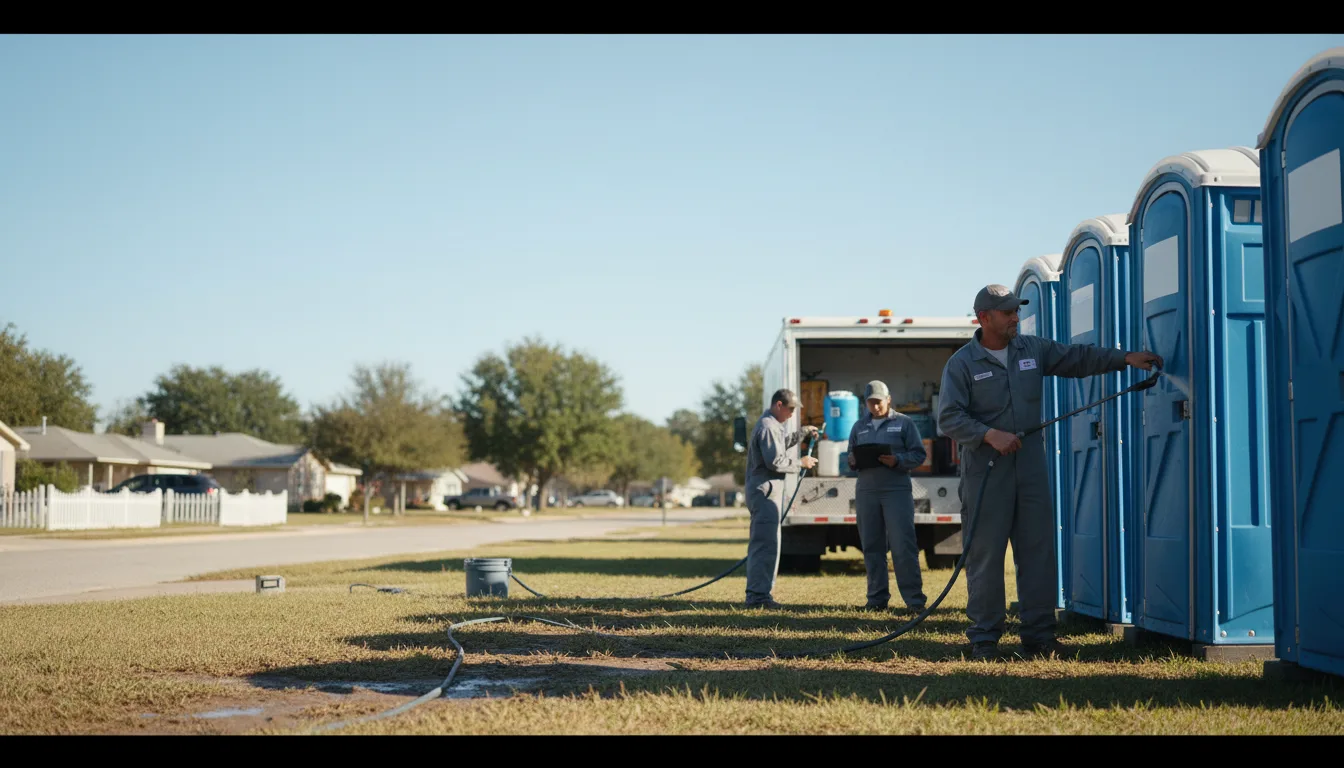 Long-Term Portable Toilet Rental in Ruston, LA near me